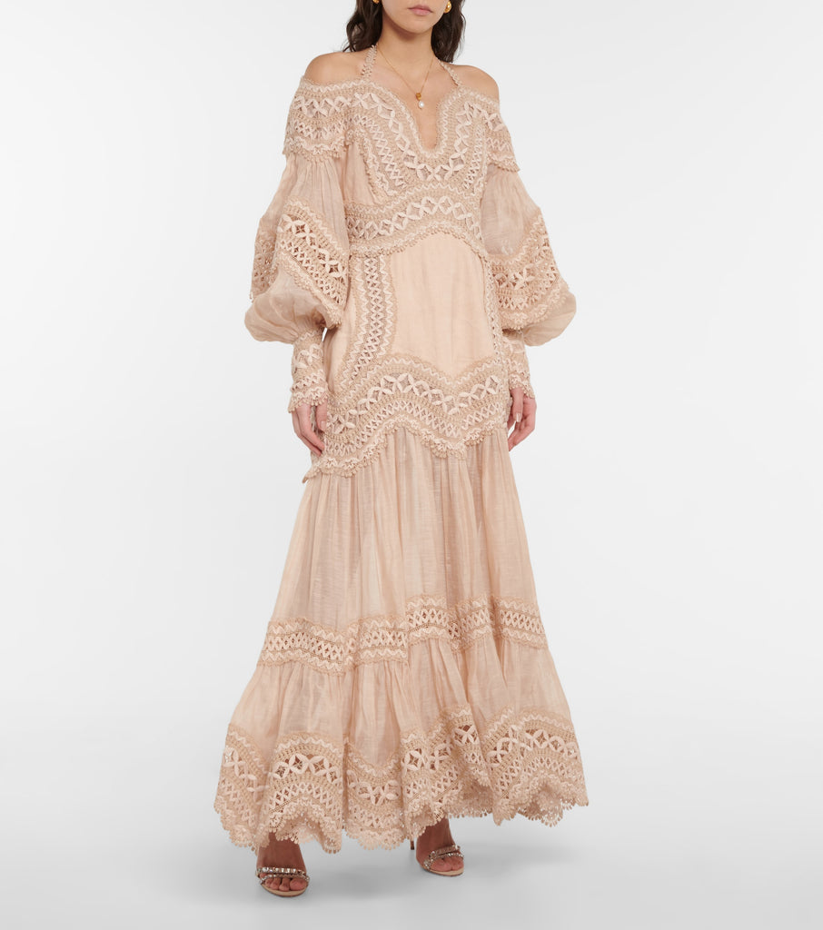 Zimmermann Postcard Embroidered Dress ...